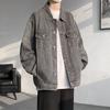 Spring Autumn Men's Cotton Denim Jackets Fashion Youthful Vitality Casual Outerwear Men Loose Streetwear Denim Coat Plus Size