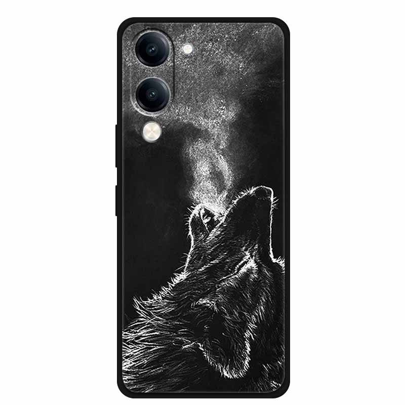 For Vivo Y29s Case Phone Cover Black Silicone Soft Case for Vivo Y19s GT Cover 6.74" Shell Dustproof Coque VIVO Y19sGT Y29 S 5G