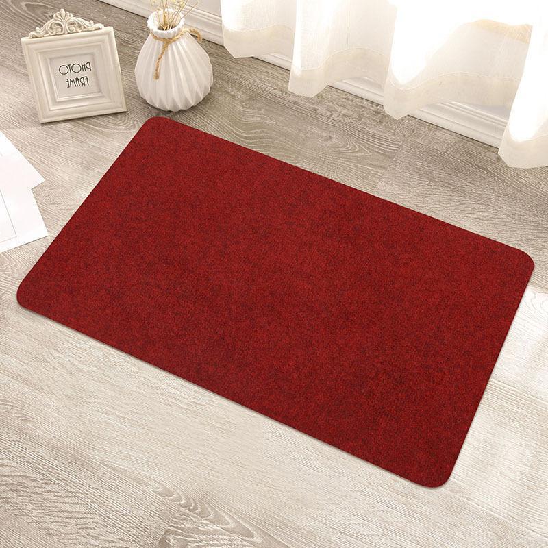 Ultra-Thin Non-Slip 1mm Bedroom Doorway Mat – Water-Absorbent, Household Entrance Carpet