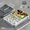 CB Japan Slim Bento Box Antibacterial Foodman 600ml Lunch Goods 1 Layer Stylish