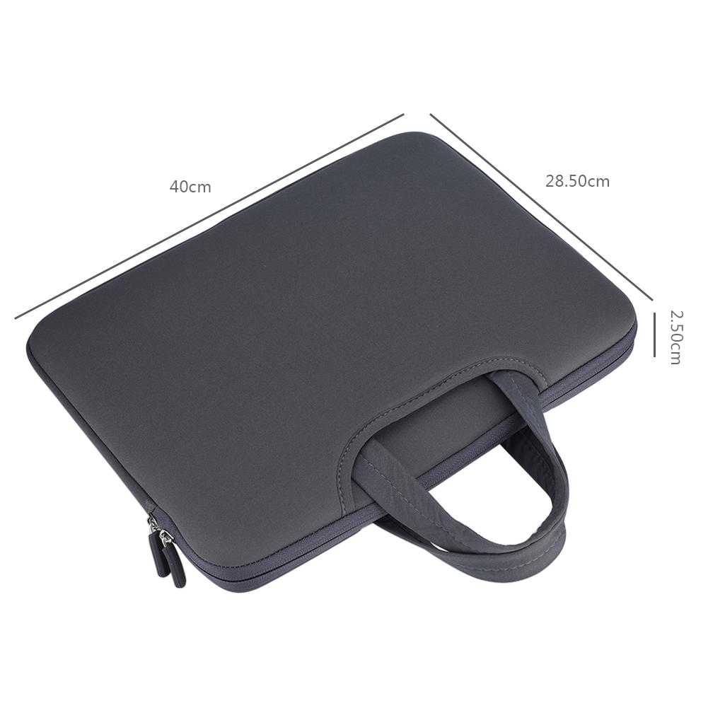 13in Notebook Case Anti collision Full 3 interlayer Laptop Bag Sleeve Case Black