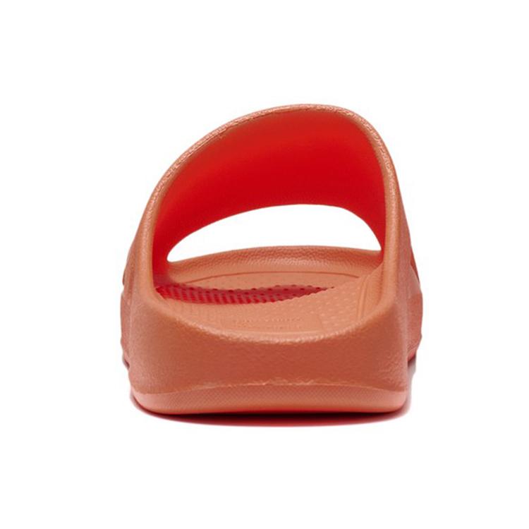 New LiNing Rubber Sole EVA Quiet Slide Slippers Men's Orange AGAS029-2