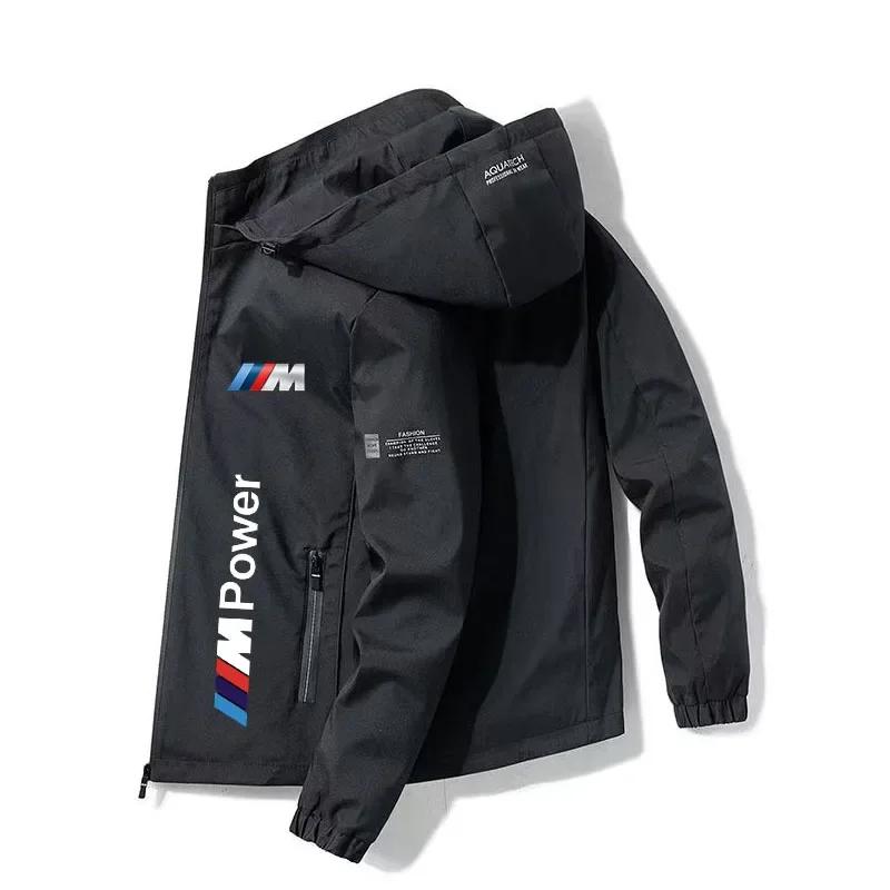 BAAU1 2025 Hot 2025 New BMW Bicycle Jacket Fashion Leisure Sports Bicycle, Super Large Outdoor Street Racing Motorcycle BMW Jacket