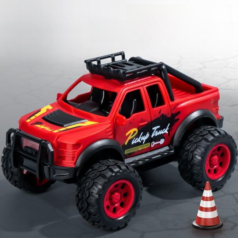 Childrens Offroad Inertia Car Toy With Plastic Design For Boys Playtime