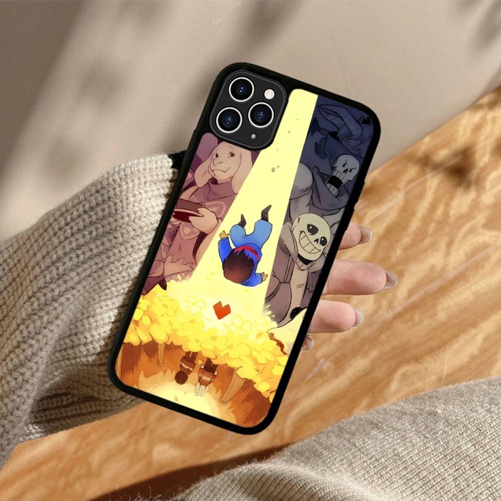Hot Video Game U-UndertaleS Phone Case For iPhone 17 16 15 14 13 12 11 Pro Max Plus PC+TPU Shockproof Back Cover