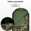 Envelope Sleeping Bag Outdoor Camping Hooded Adult Hollow Cotton Warm Sleep Bag,0.7KG/10-30 Degrees Celsius