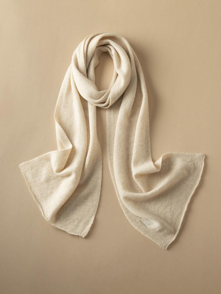 Spring 100% Cashmere Scarf Basic Solid Colors Scarves Shawl Cashmere Women Must Have Light Outer Wraps Autumn 160*25cm