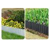10 Pcs Garden Landscape Edging Panels Connectable Landscaping Panels No Digging Needed Lawn Fence Border for Dividing Yard Flower Bed Areas