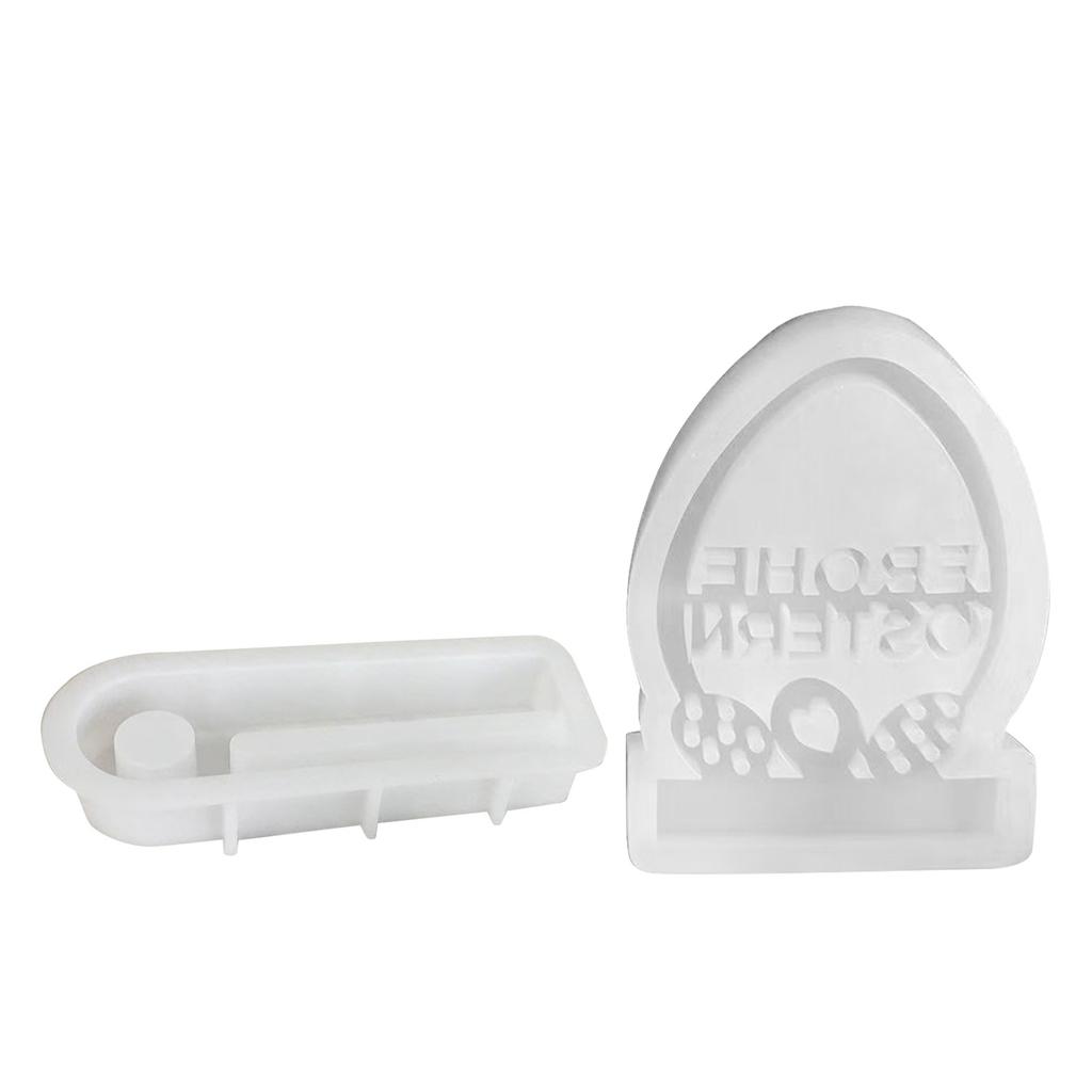 Silicone Moulds Easter Egg Flower Basket Candlesticks Resin Molds Candle Holder Casting Mould DIY Concrete Molds