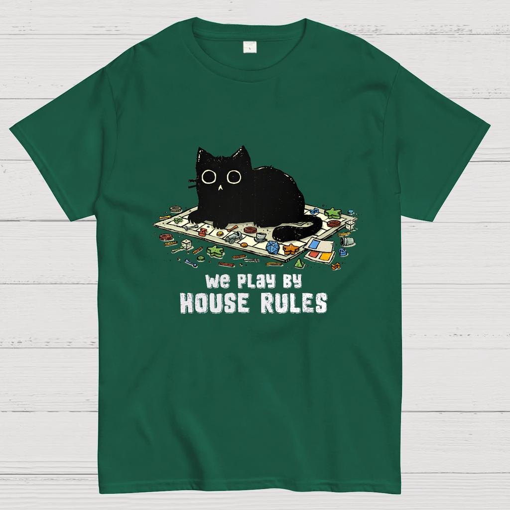 We Play By House Rules Geeky T-Shirt