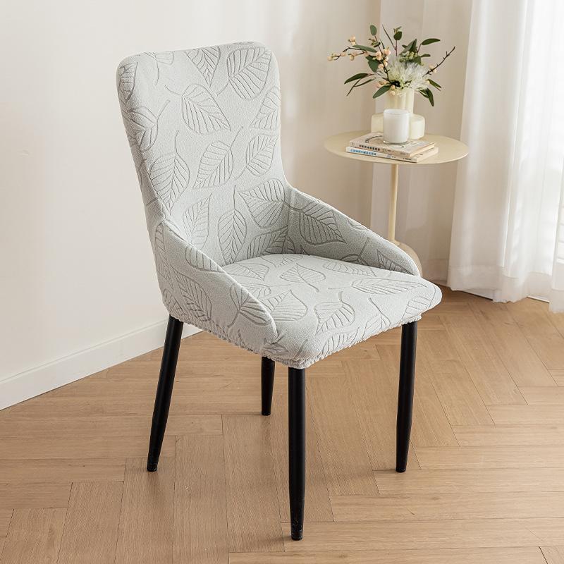 Lichtgewicht armleuning, speciaal gevormde stoelhoes, geïntegreerde universele stofwerende hoes voor de rugleuning, verdikte, zeer elastische beschermhoes voor eetkamerstoelen. 43CM