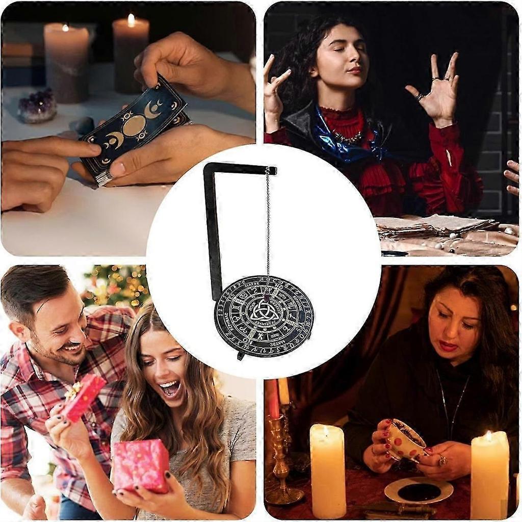 Pendulum Display Stand with Ornament Stones & Rocks Holder, Jewelry Crystal Holder for Retail