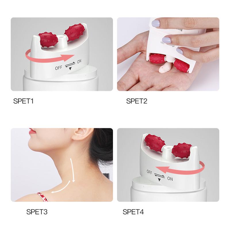 Hexapeptide Elastico Idratante Crema per il collo Essenza Gel di ammoniaca Desalinizzazione Rughe del collo Lifting Rassodante Massaggio a forma di V Crema per il collo di bellezza
