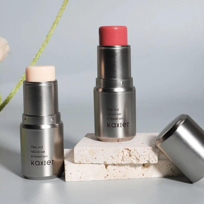 4 Farben Rouge Stick Glitzer Highlight Creme Wasserfest Make Up Gesicht Körper Aufhellung Gesichtskontur Rouge Make-up Kosmetik