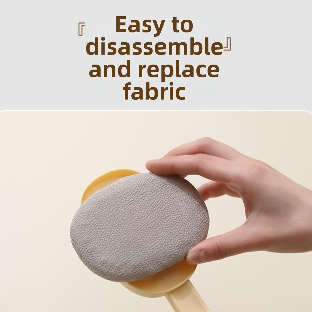 Coarse/Fine Sand Bath Shower Brush Long Handle Exfoliating Brush Back Scrubber Brush  Shower