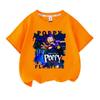 T-shirt a maniche corte multicolore per bambine Lily Lovebraids