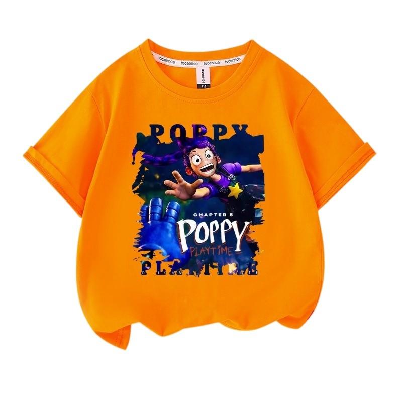 T-shirt a maniche corte multicolore per bambine Lily Lovebraids