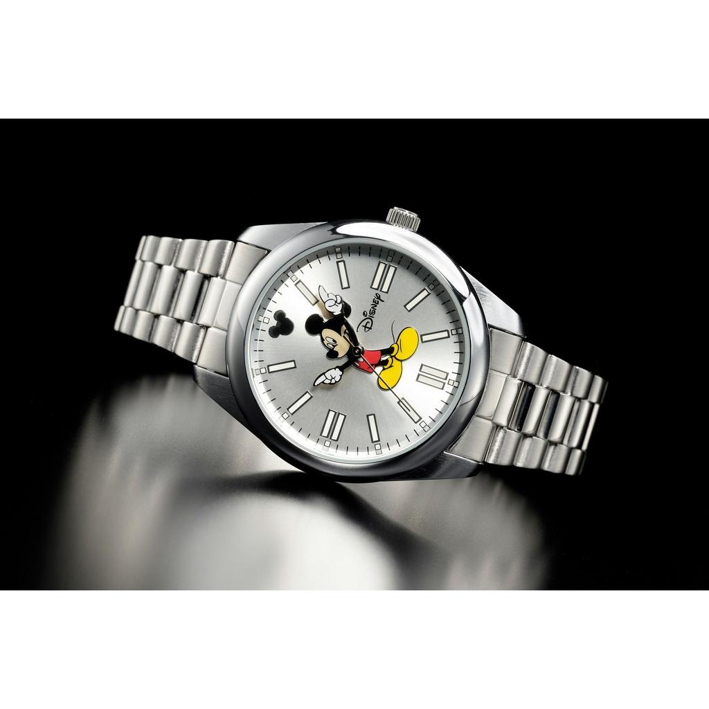 Another Heaven Disney Mickey Wristwatch Vintage Reissue Model Oyster Perpetual (Silver)