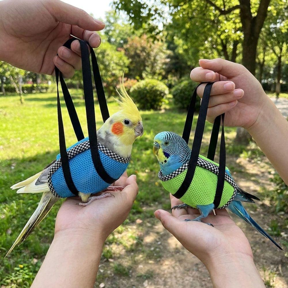 Portable Bird Vest Travel Bag Windproof Parrot Anti Escape Vest Outdoor Walking