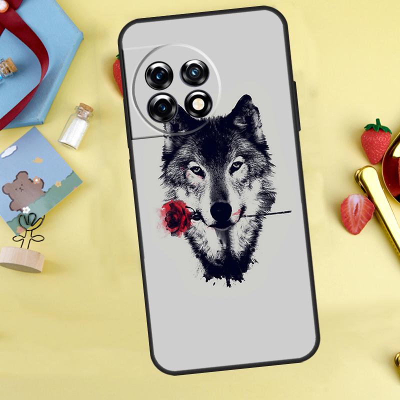 Tier Wolf Hülle Für OnePlus 15 13 12 11 9 10 Pro 13T 13R 12R 10T 8T Nord 5 CE 3 4 2 Lite N20 N30 Cover