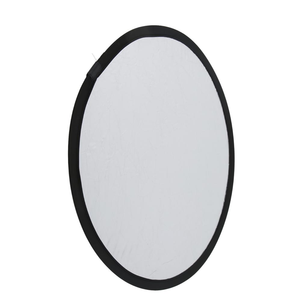60cm Celsius 23.6in 2 in 1 Photography Lighting Reflector Portable Collapsible Photo Studio Reflector with Carrying Bag