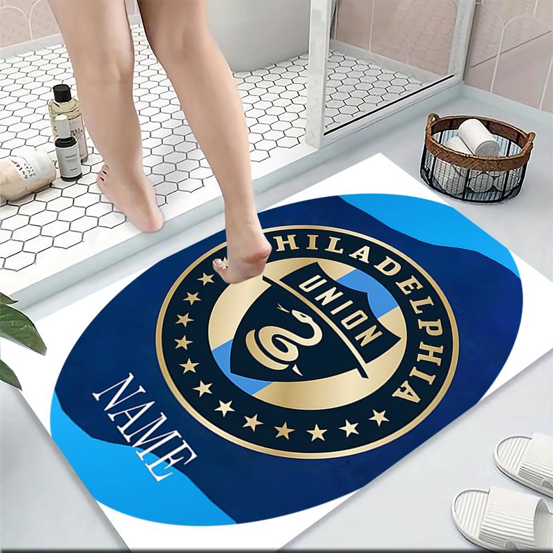 Custom Name Portsmouth FC Crest Carpet Rug Customizable Soft Washable Anti-Slip Home Living Room Sofa Mats Personalized Rug. 0909232