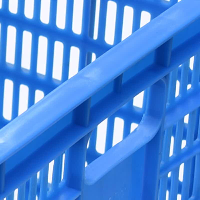 Blue Thickened Plastic Turnover Crate