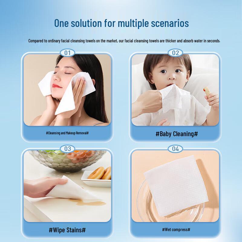 DeYou Hanging Facial Cleansing Towels