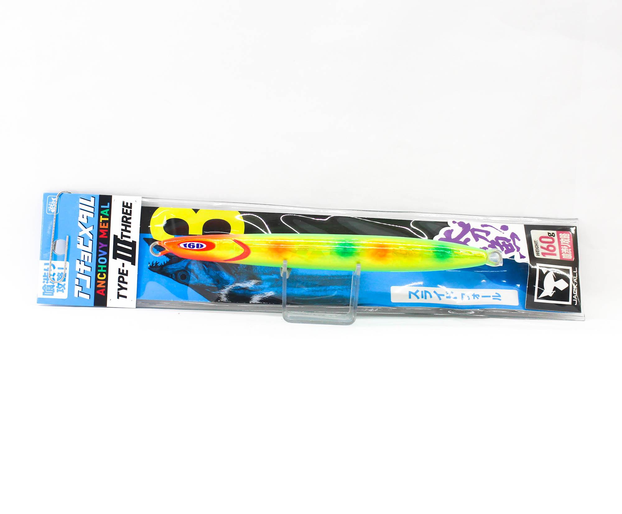 

Jackall Metal Jig Anchovy Type 3 Flutter 160 граммов Dragon Chart (0033)