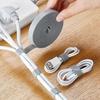 1/5M Cable Organizer Cable Management Wire Winder Tape Earphone Mouse Cord Management Ties Protector For iPhone Xiaomi Samsung