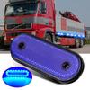 Aoling Truck Side Marker LED, Side Marker 24V Blue Vehicle