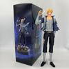 30cm Einteilige Animations-Actionfigur Vinsmoke Sanji Stehende Haltung Roronoa Zoro PVC Statue Modell Sammlung Jungen Spielzeug Geschenk