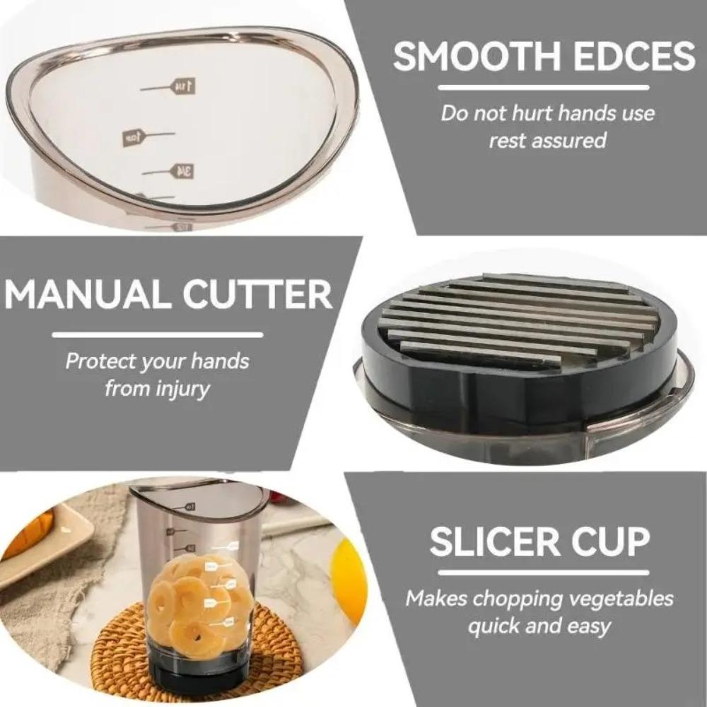 Easy To Use Fruit Slicer Cup Manua Fruit Vegetable Divider Portable Watermelon Cutter  Egg Slicers
