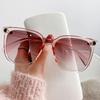 Stylish Pink Women's Sunglasses: UV Protection, Popular New Design, Slimming Large Face Fit