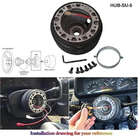 Racing Auto Hub Car Steering Wheel Adapter Hub Boss Kit FOR SUZUKI ALTO SWIFT VITARA
