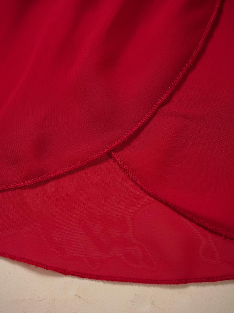 Saia de Balé de Chiffon para Meninas com Cintura Elástica, Saia de Filme, Fantasia de Dança Chinesa para Apresentação de Palco