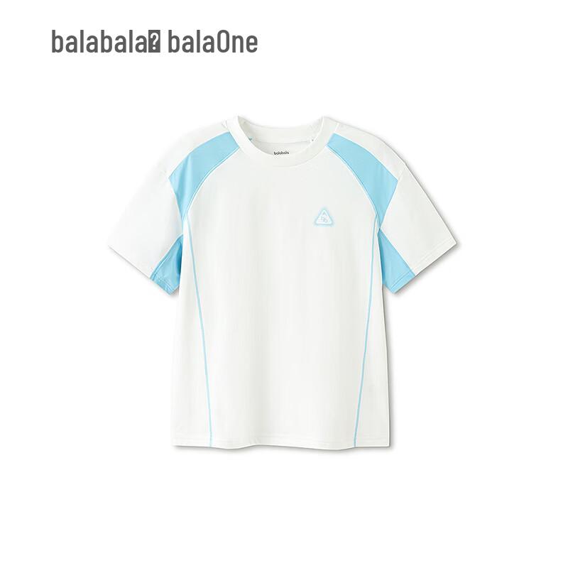 Balabala balaOne Kids' Quick-Dry Sun Protection Letter Print Short Sleeve T-Shirt