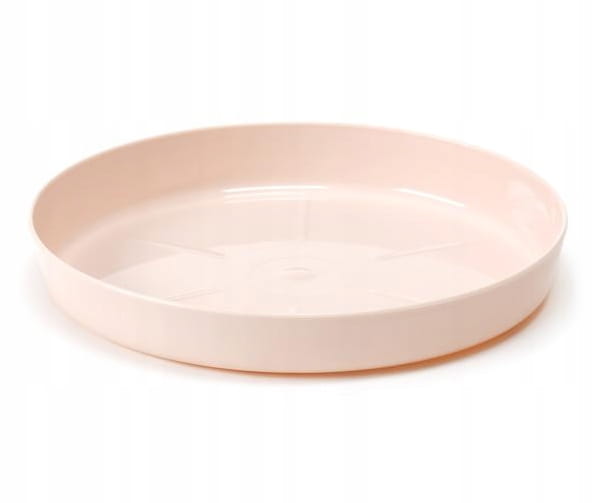 Hellbeiger Blumentopf-Untersetzer 28x41 cm Kunststoff