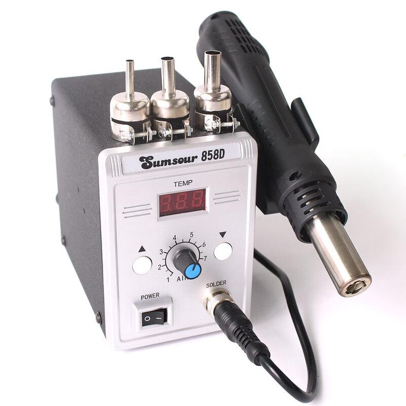 

Xuanzhizhun 858D Digital Hot Air Soldering Station CN plug (adapter included)