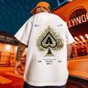 Barbati Poker O carte de joc Moda Tricouri Tricou Vara Top