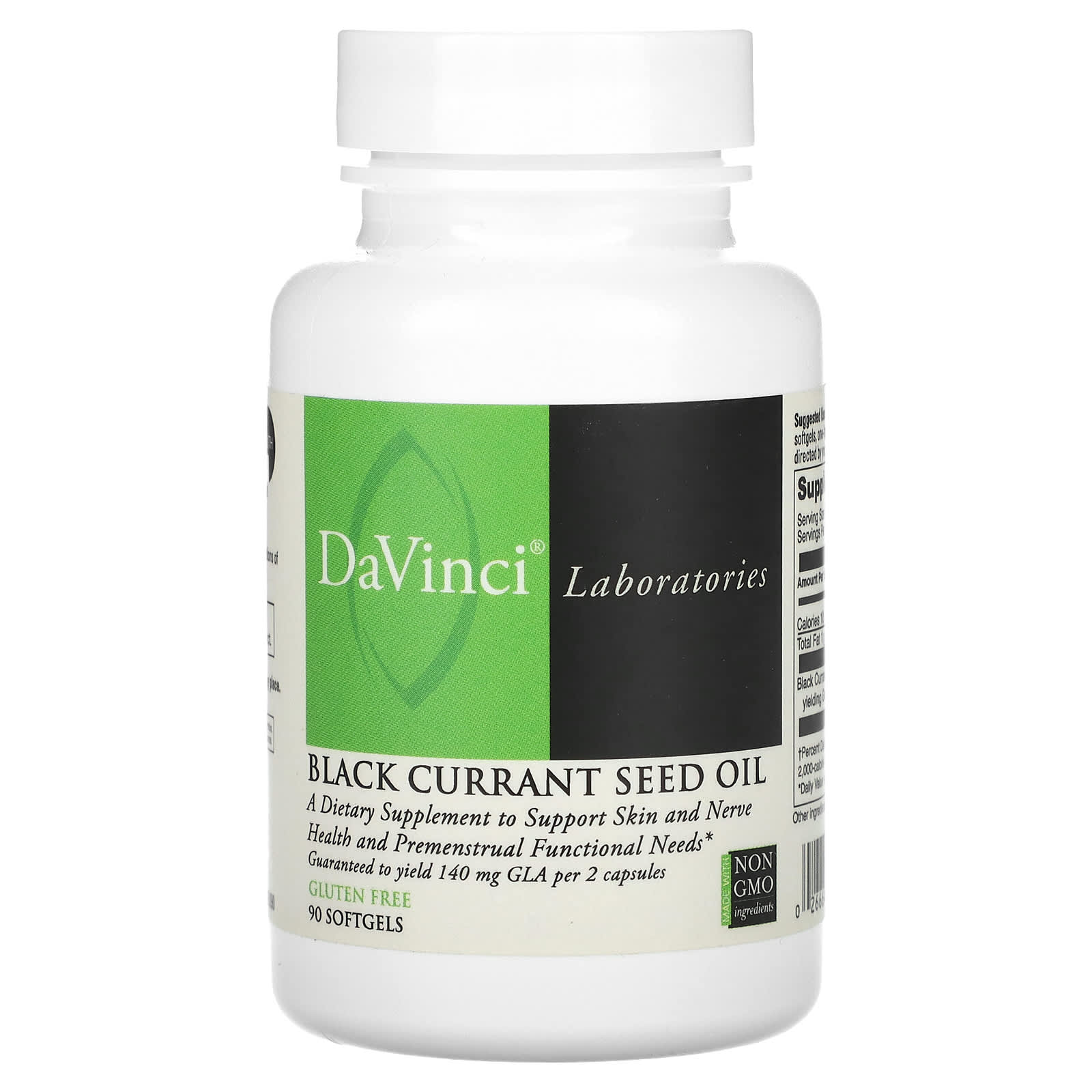 

Blackcurrant Seed Oil, 90 Softgels (500Mg per softgel)