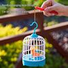 Voice-Controlled Talking Bird Toy with Simulated Birdcage, Repeats & Aids Speech for Kids Aged 1-3