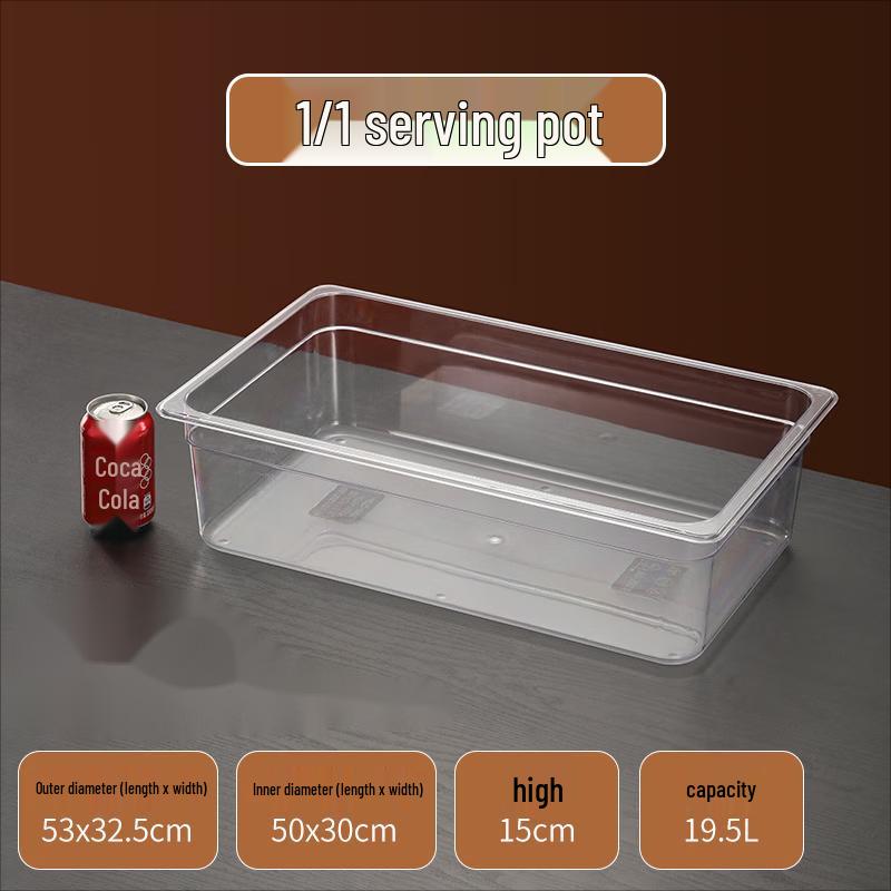 

MARYYA Clear Plastic Food Display Container
