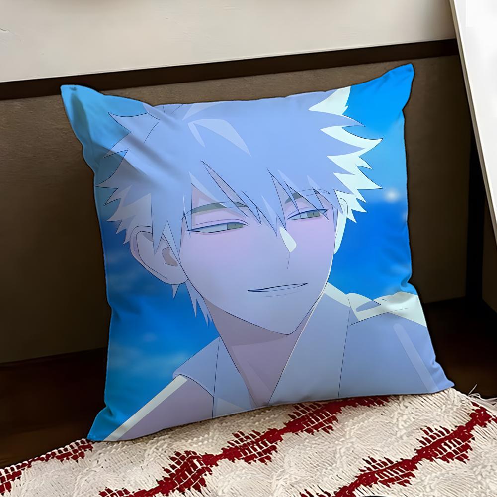LINK CLICK anime Cushion Cover Reversible Soft Durable Pillow Cover Home  Car MultiScene Use for Daily Comfort