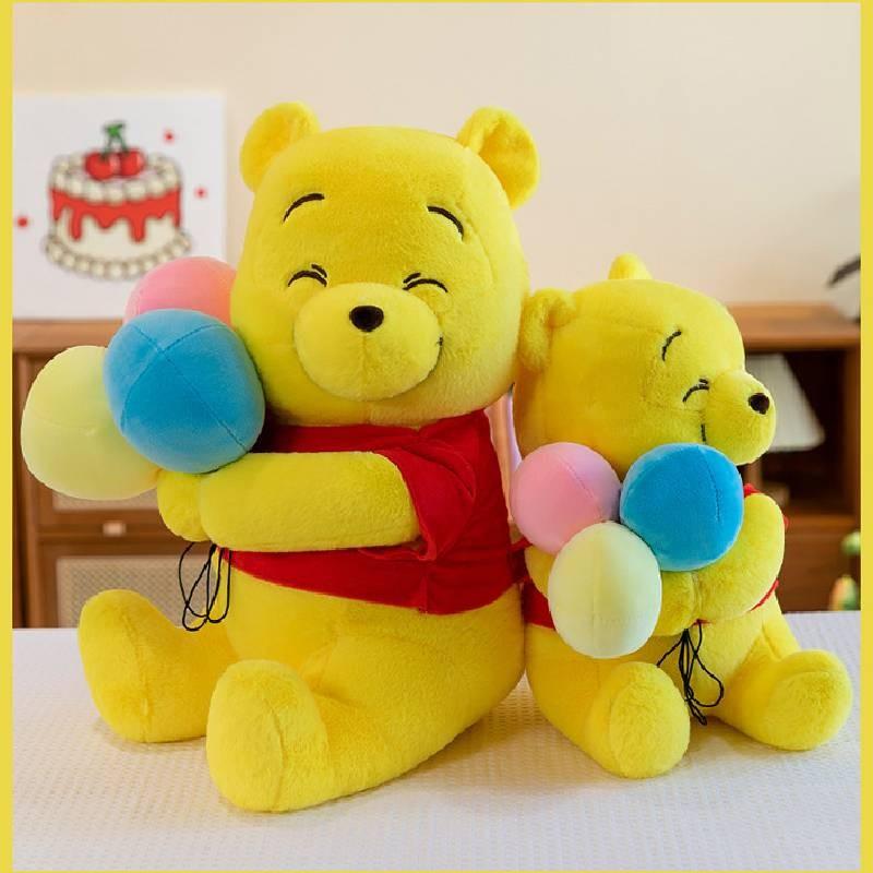 Adorable Winnie The Pooh Balloon Plush Toy Pillow For Girls Sleep Time Gift