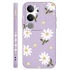 Coque de téléphone élégante Marguerite Pour VIVO V50 V40 V30 V29 V29E V27 V27E V25 V25E V23 V23E V21 V20 Y20 Y12 Y21 Y22 Y50 Y35 Pro 4G 5G