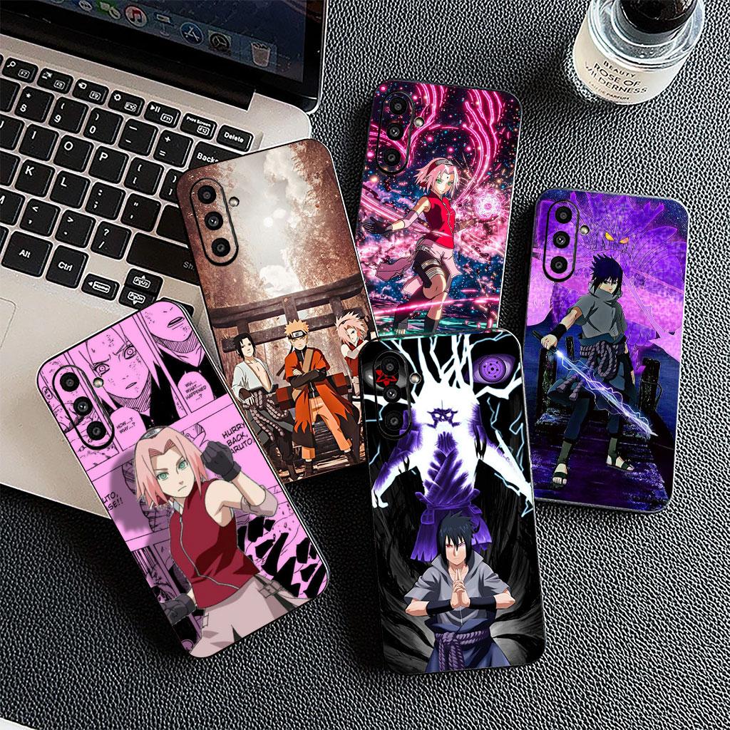 Haruno Sakura Narutos Uchiha Sasuke Phone Cover for Motorola Moto Edge 70 60 Fusion NEO Pro G Stylus G56 G96 G52 G04 G05 20 Case