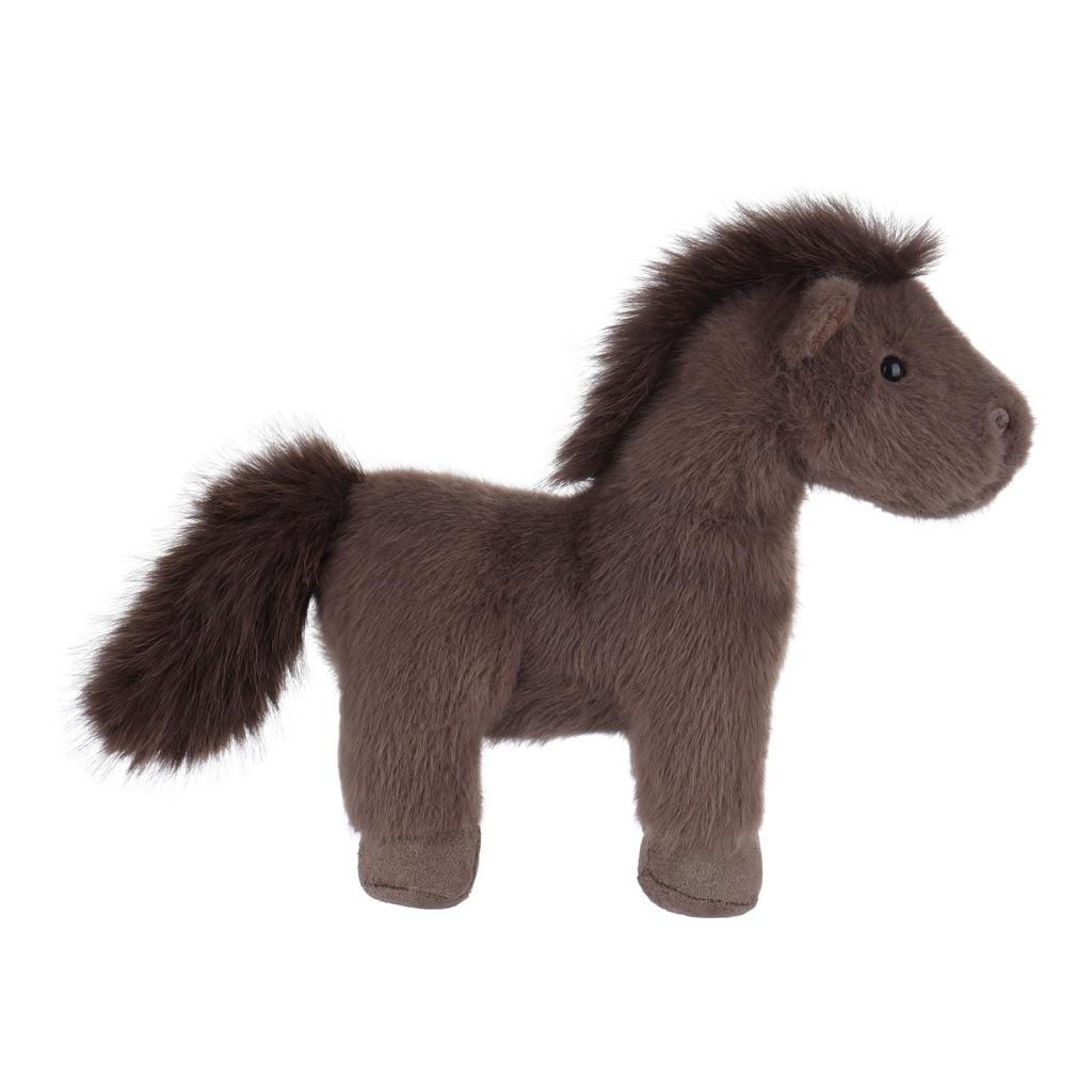 Apricot Lamb Wild Horse Brown Plush Soft and Fluffy Wild Horse Suitable for Boys and Girls - Toy, Cute, - Brown, 24cm,
