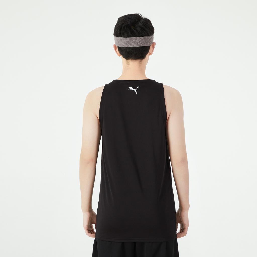 PUMA Tank Tops Men's Black Crew Neck Moderate Other 670833-02