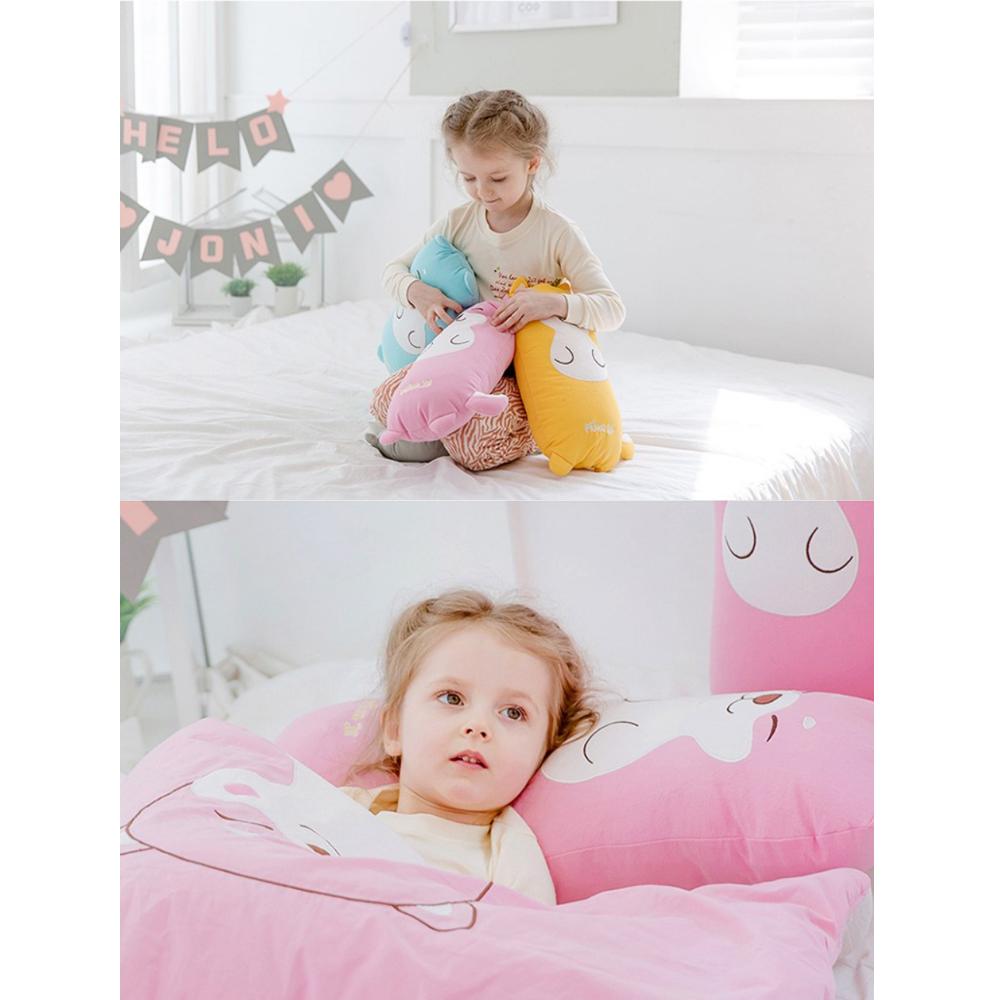 MungJji Kinder Kissenbezug (M-50*30cm, BAUMWOLLE 100%)